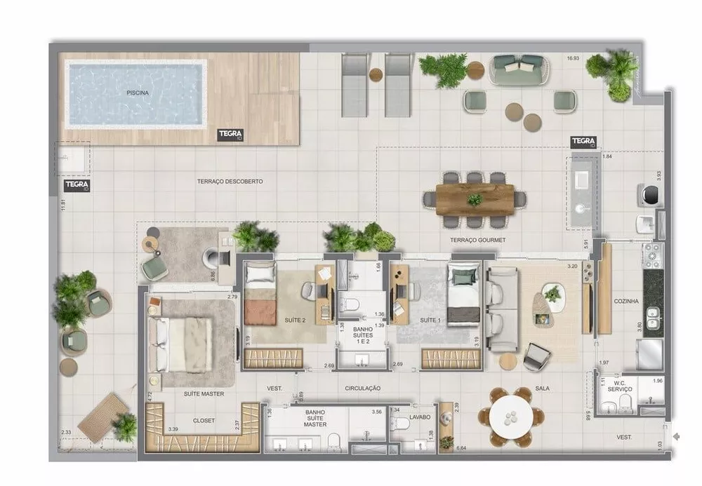 Apartamento, 4 quartos, 170 m² - Foto 46