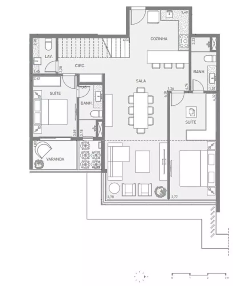 Cobertura, 3 quartos, 265 m² - Foto 21