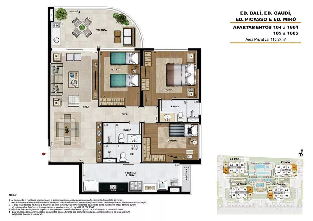 Cobertura, 4 quartos, 247 m² - Foto 6