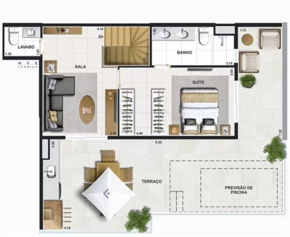 Apartamento, 2 quartos, 97 m² - Foto 13