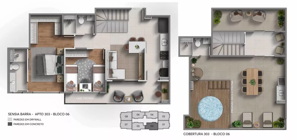 Cobertura, 2 quartos, 114 m² - Foto 19