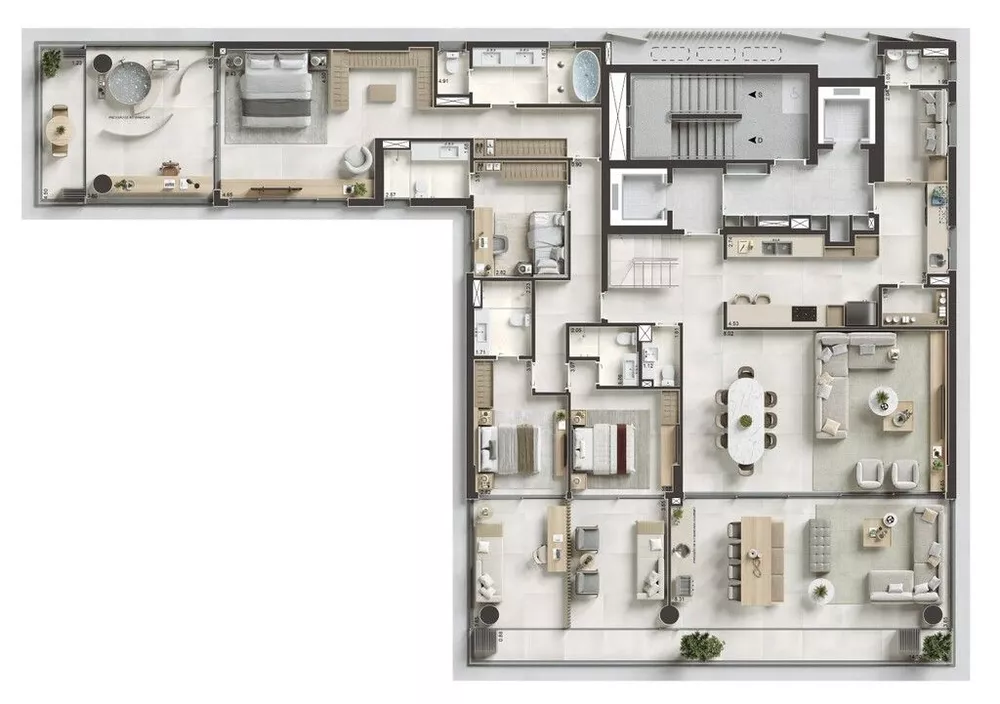 Apartamento, 4 quartos, 303 m² - Foto 25