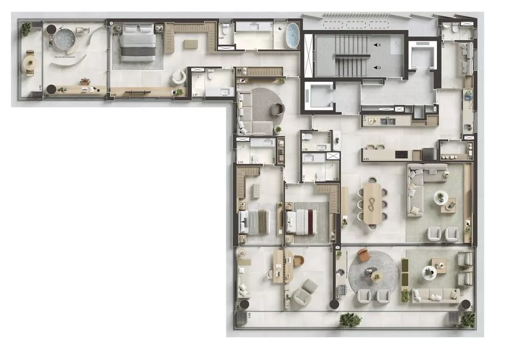 Apartamento, 4 quartos, 303 m² - Foto 23