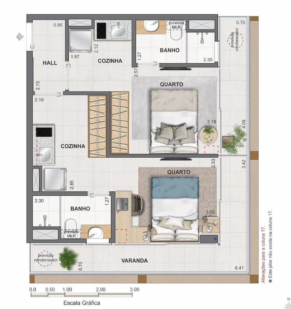 Apartamento, 2 quartos, 73 m² - Foto 20