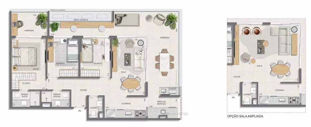 Apartamento, 2 quartos, 77 m² - Foto 18