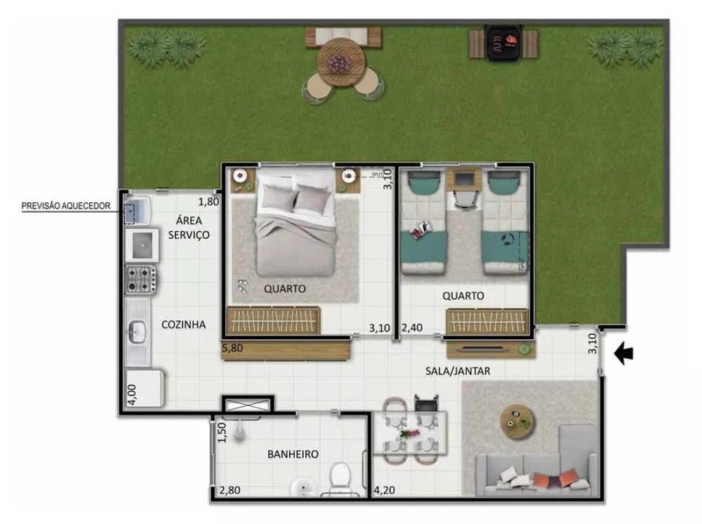 Apartamento, 2 quartos, 63 m² - Foto 20