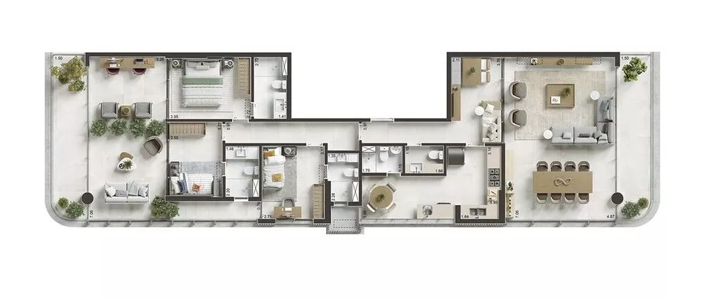 Apartamento, 3 quartos, 304 m² - Foto 16