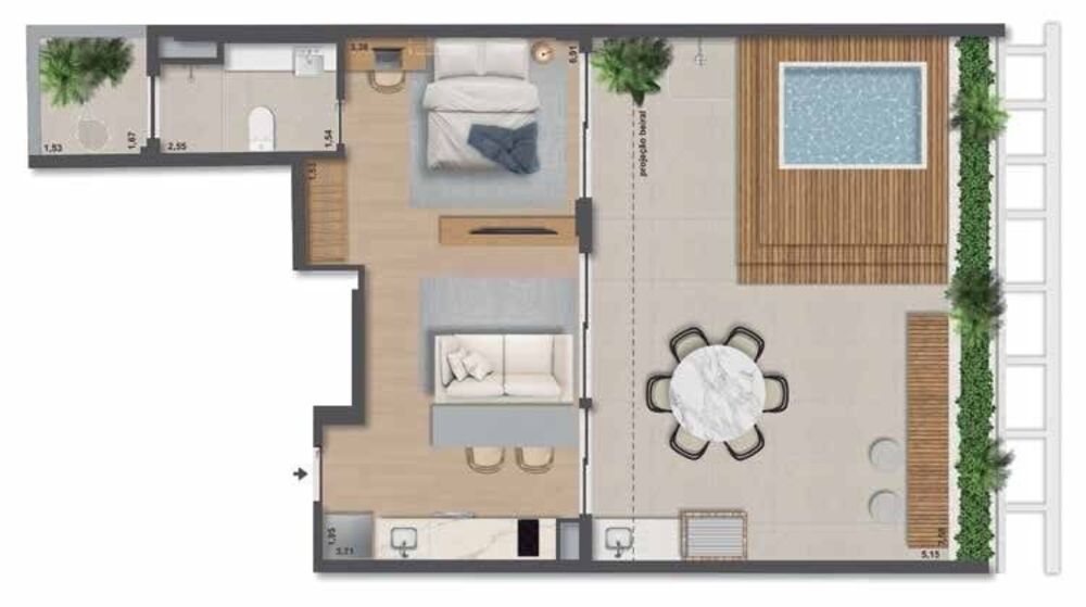 Apartamento, 2 quartos, 67 m² - Foto 24