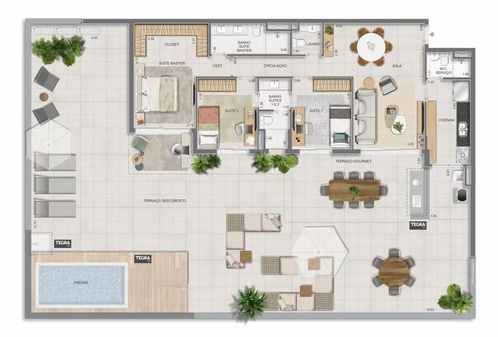 Apartamento, 3 quartos, 186 m² - Foto 68