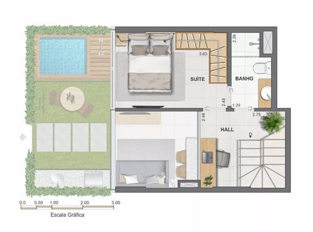 Apartamento, 2 quartos, 119 m² - Foto 51