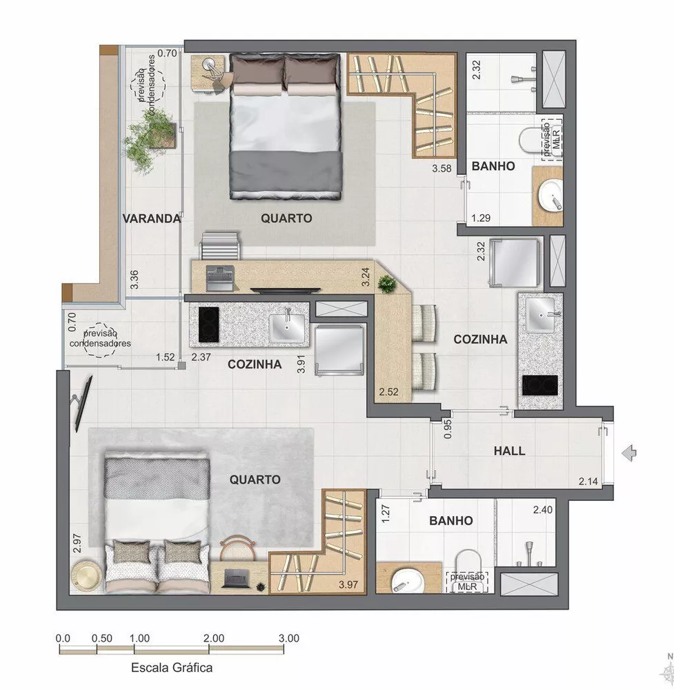 Apartamento, 2 quartos, 119 m² - Foto 34