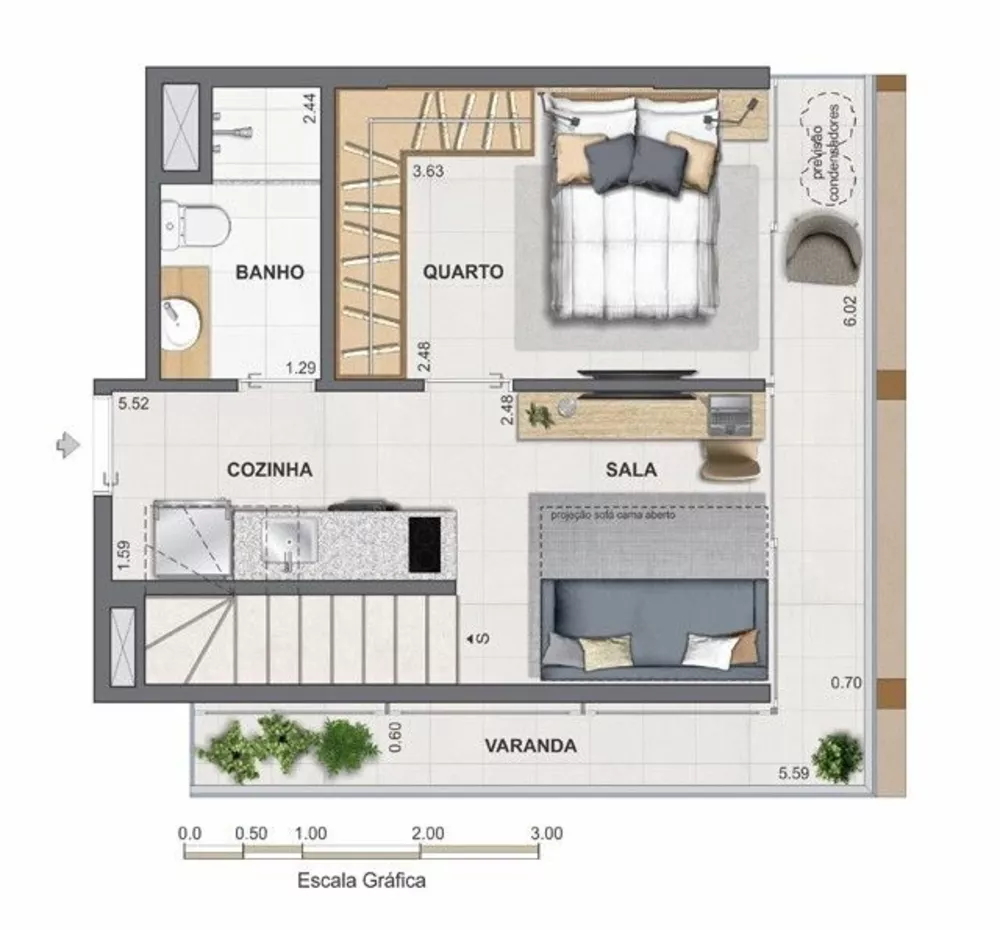 Apartamento, 2 quartos, 119 m² - Foto 48