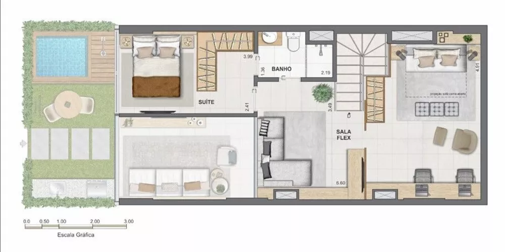 Apartamento, 2 quartos, 119 m² - Foto 47