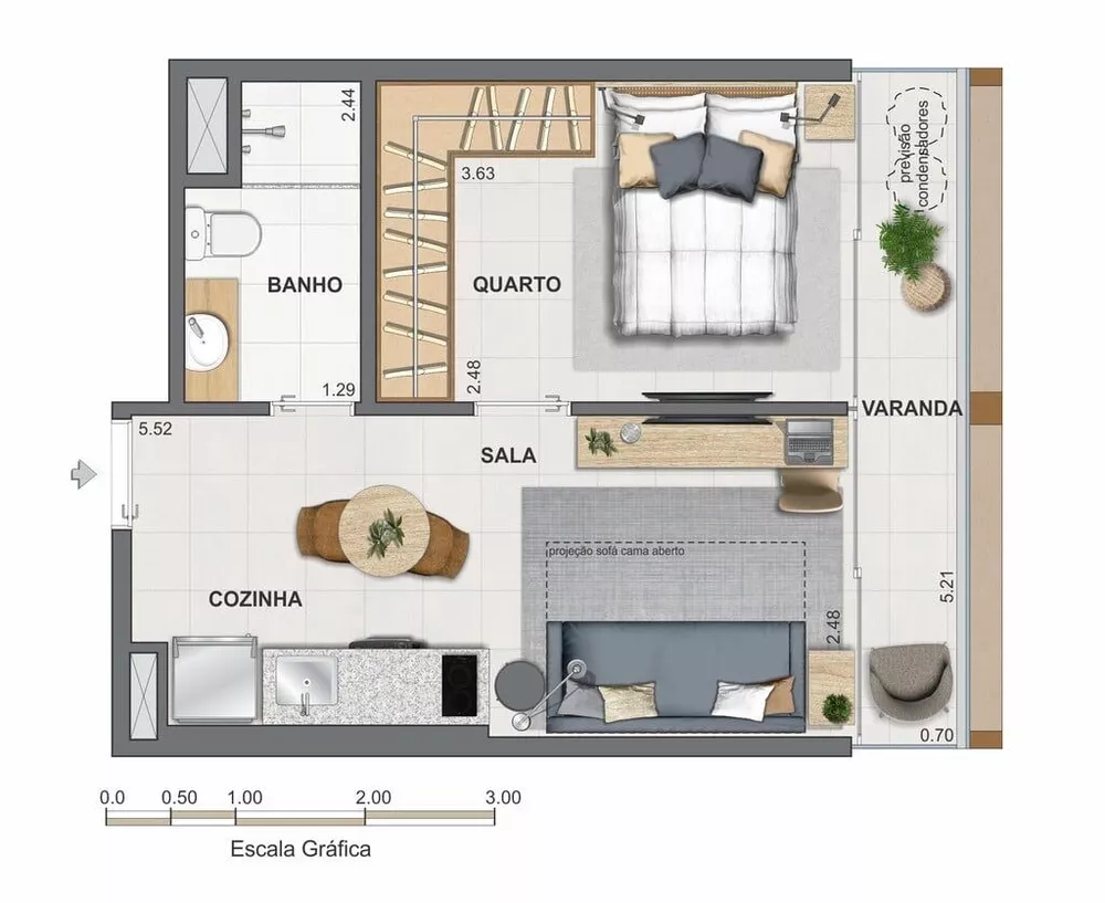Apartamento, 2 quartos, 119 m² - Foto 52