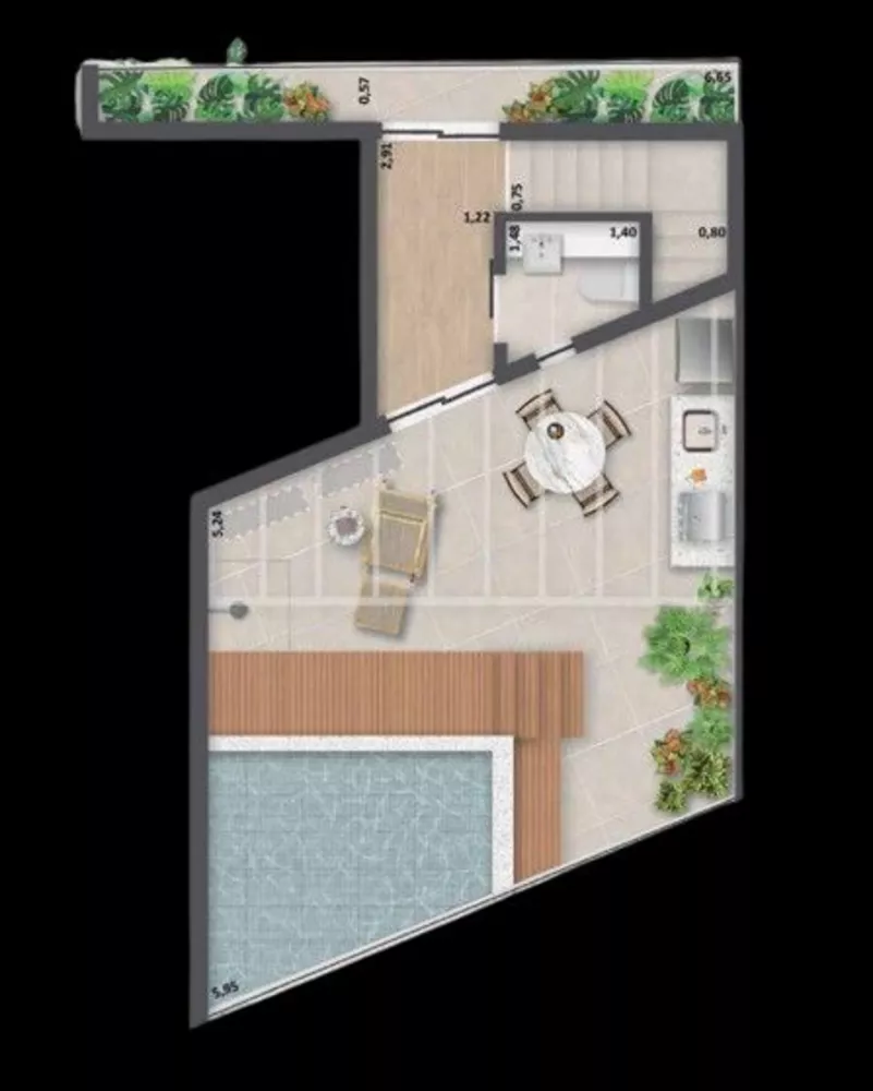 Apartamento, 2 quartos, 43 m² - Foto 13