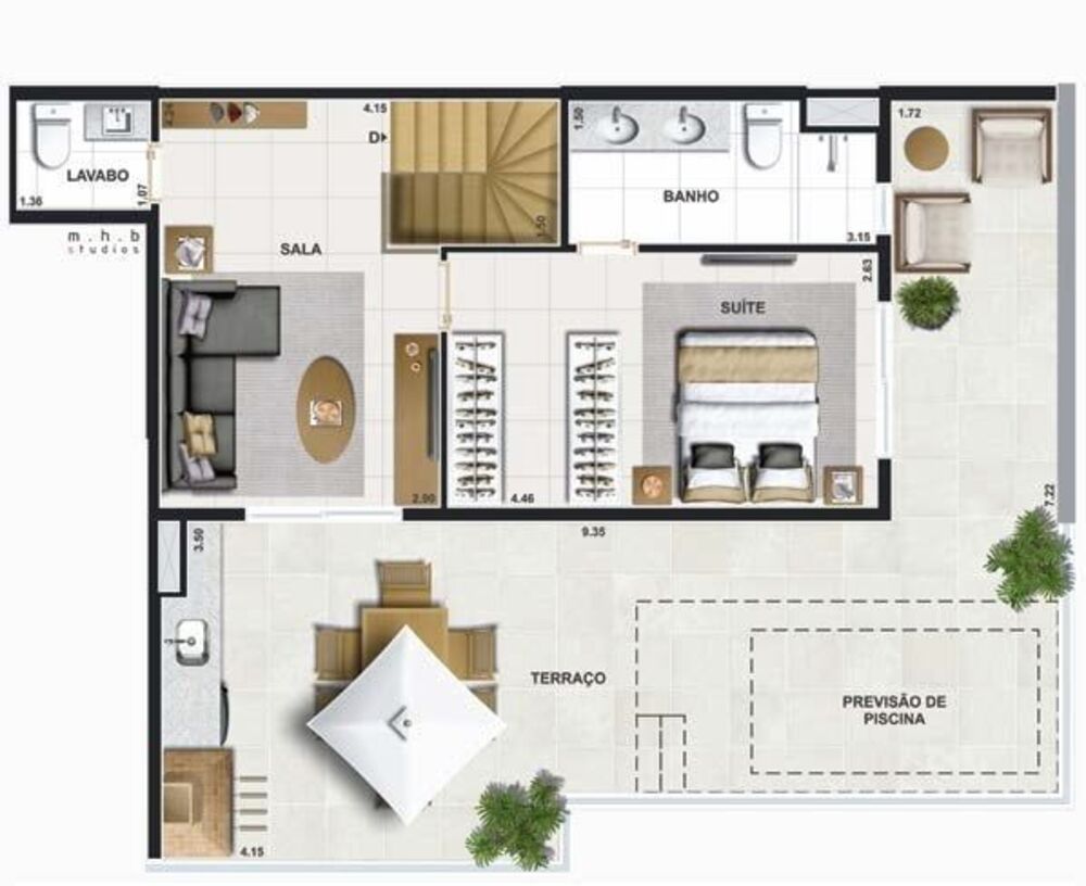 Apartamento, 2 quartos, 62 m² - Foto 44