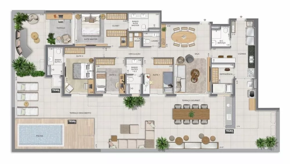 Apartamento, 4 quartos, 321 m² - Foto 18