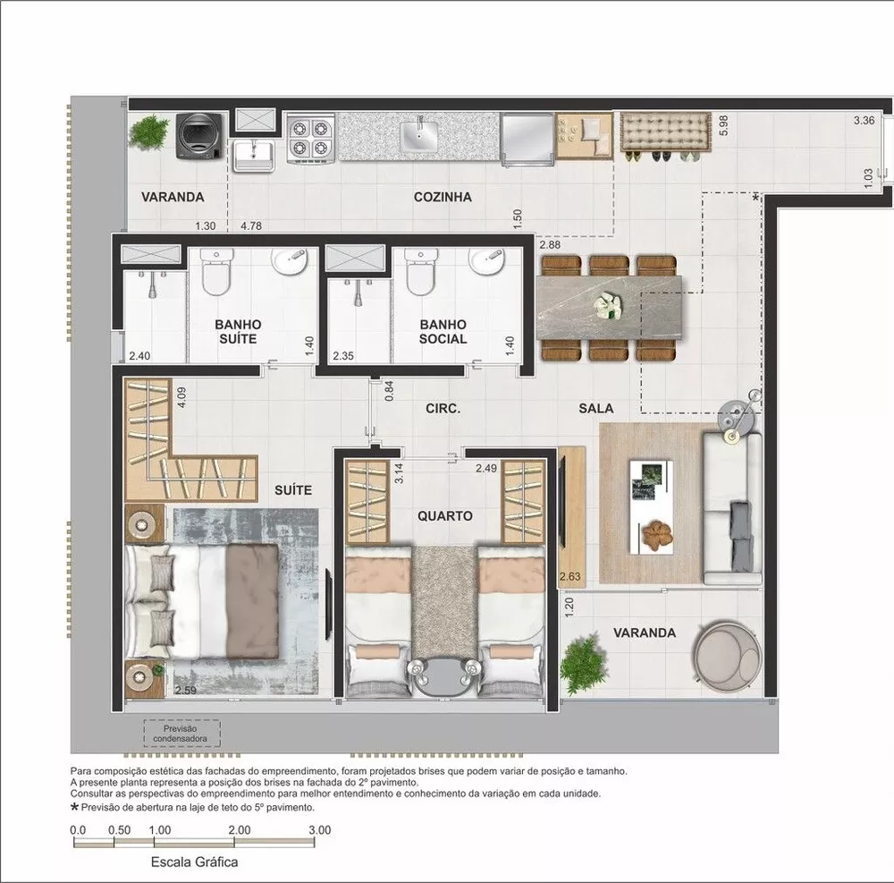 Apartamento, 2 quartos, 63 m² - Foto 17
