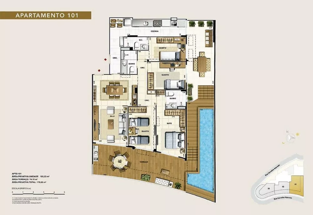 Apartamento, 2 quartos, 116 m² - Foto 5