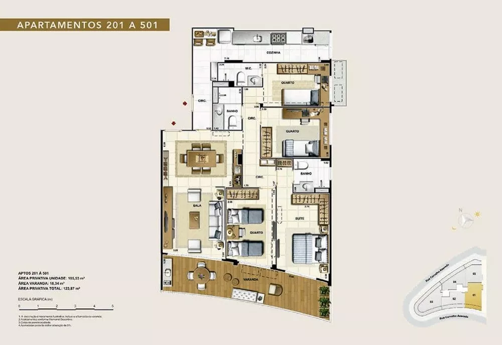 Apartamento, 2 quartos, 116 m² - Foto 7