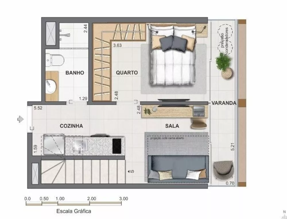 Apartamento, 2 quartos, 104 m² - Foto 49
