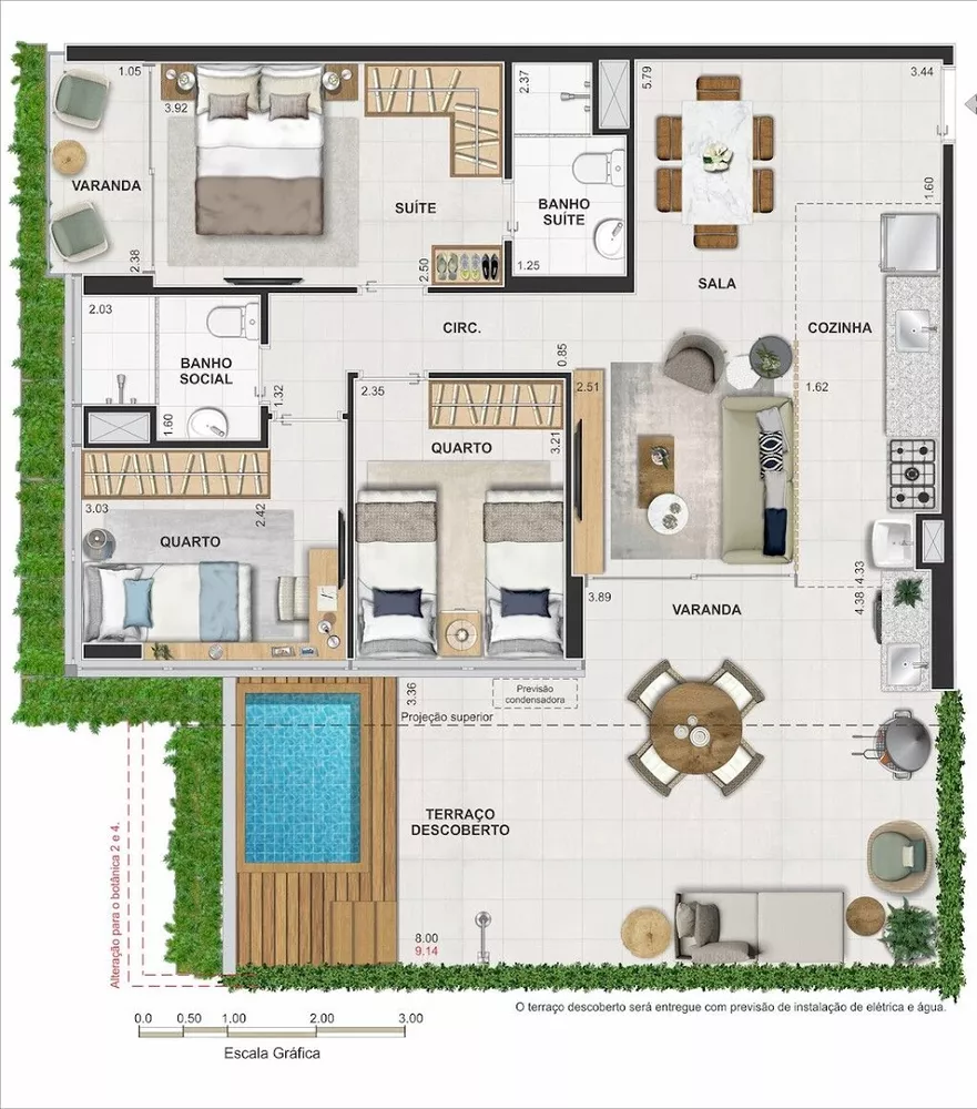 Apartamento, 3 quartos, 183 m² - Foto 17