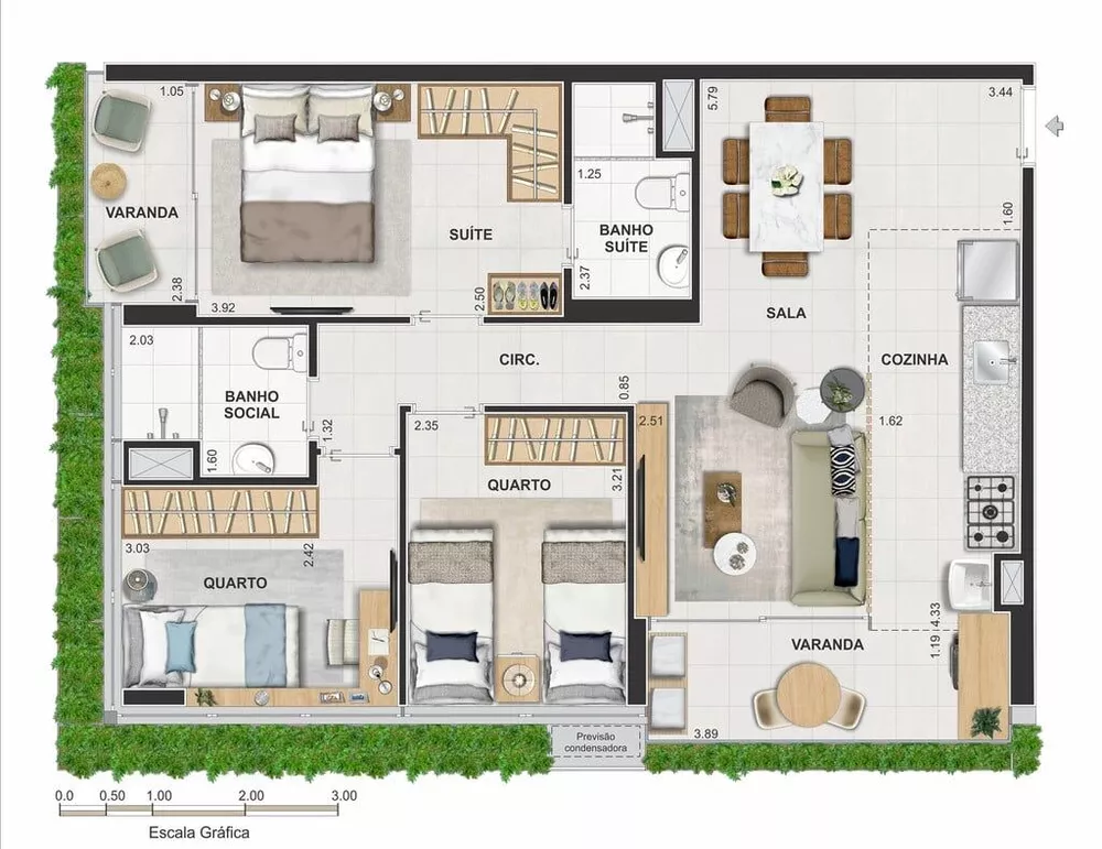 Apartamento, 3 quartos, 183 m² - Foto 11