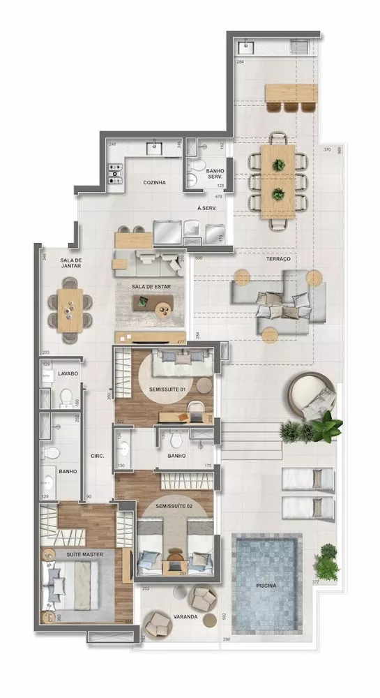 Apartamento, 3 quartos, 88 m² - Foto 53