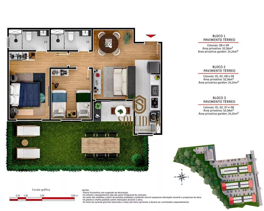 Apartamento, 2 quartos, 53 m² - Foto 47