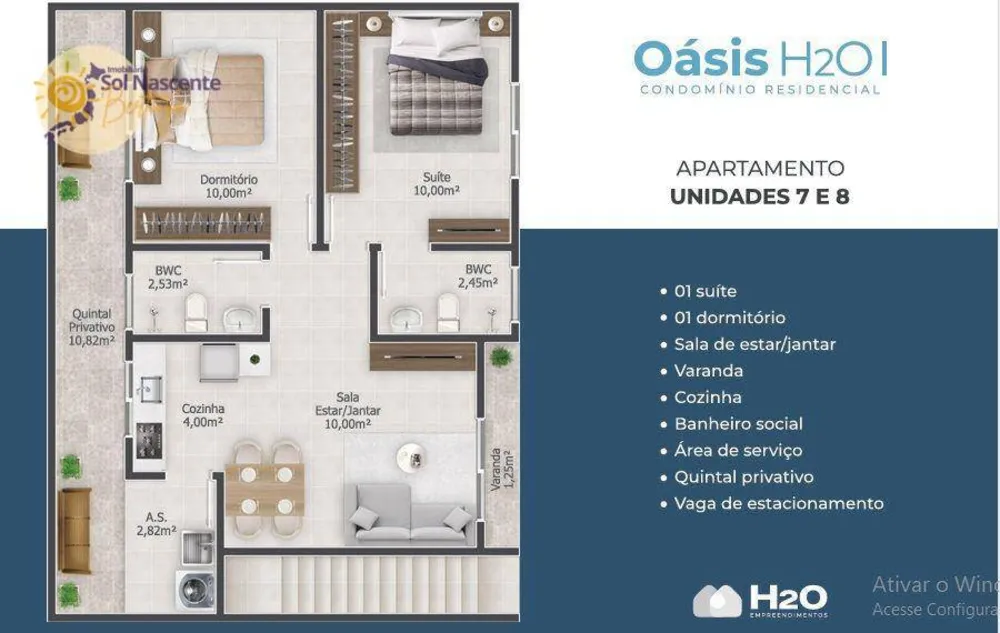 Apartamento, 2 quartos, 55 m² - Foto 9