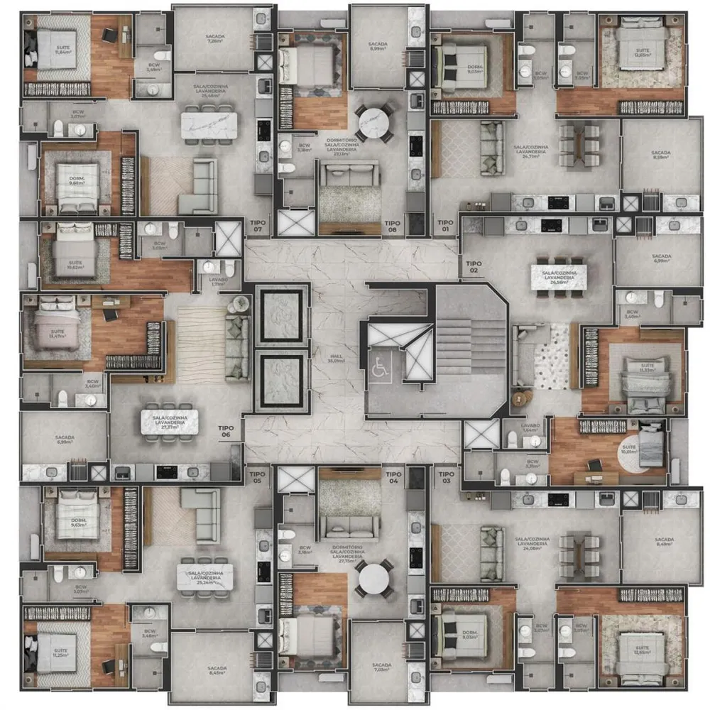 Apartamento, 2 quartos - Foto 6