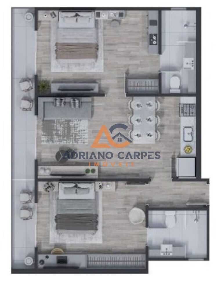 Apartamento, 2 quartos, 78 m² - Foto 5