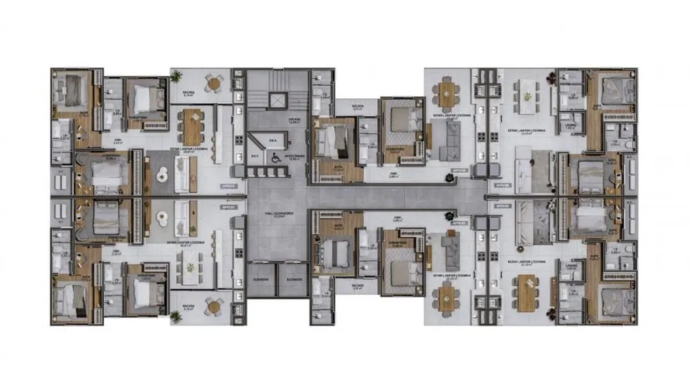 Apartamento, 3 quartos, 92 m² - Foto 1