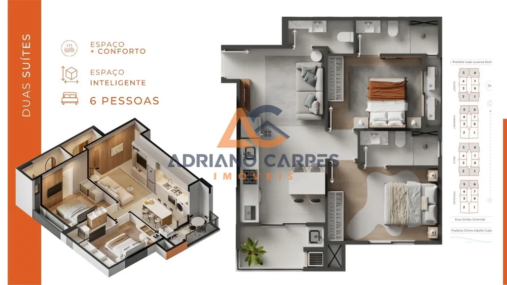 Apartamento, 2 quartos, 64 m² - Foto 7