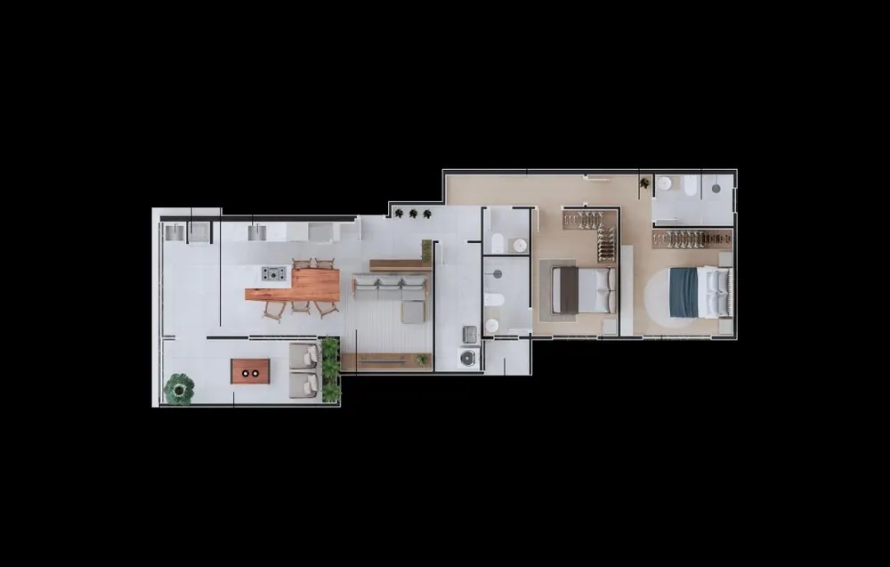 Apartamento, 2 quartos - Foto 12