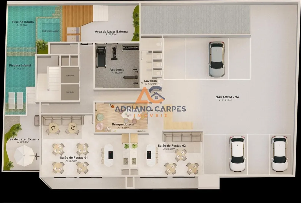 Apartamento, 2 quartos, 72 m² - Foto 4