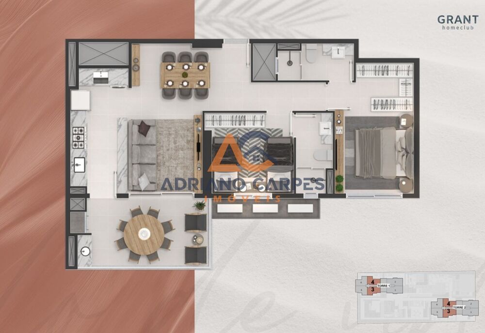 Apartamento, 2 quartos, 172 m² - Foto 4