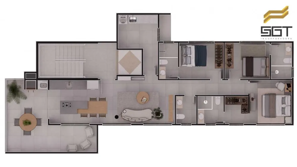 Apartamento, 3 quartos - Foto 12