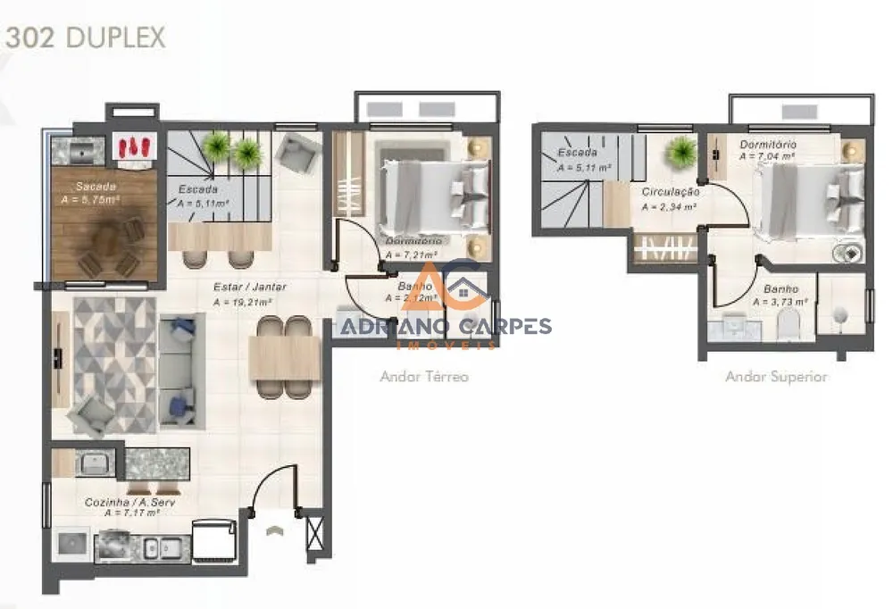 Apartamento, 2 quartos - Foto 1