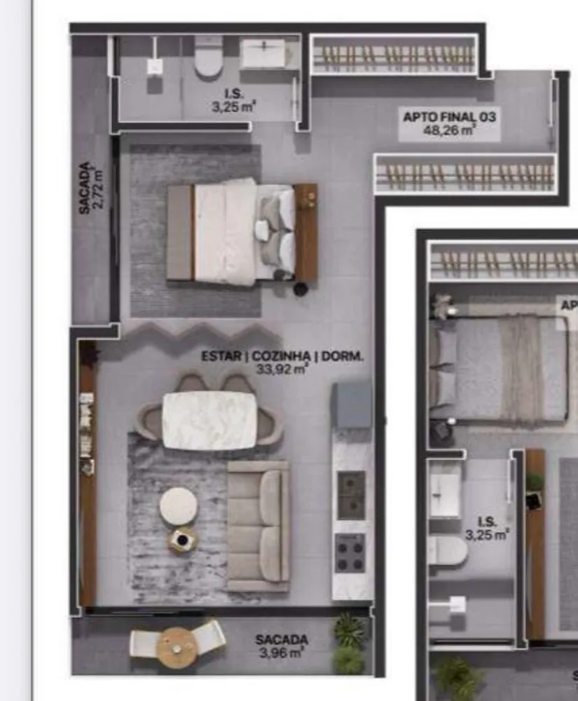 Apartamento, 1 quarto - Foto 11