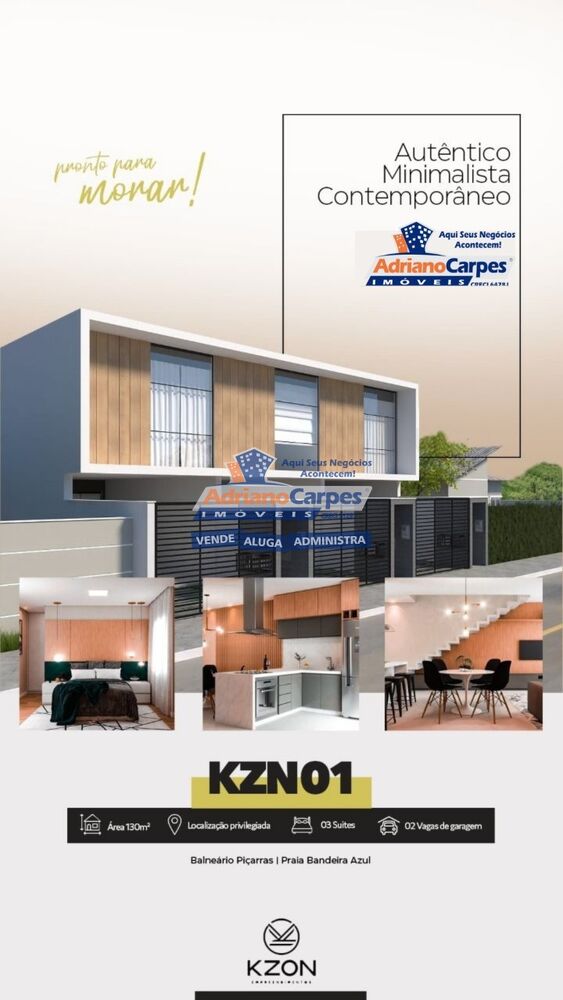 Casa, 3 quartos - Foto 1