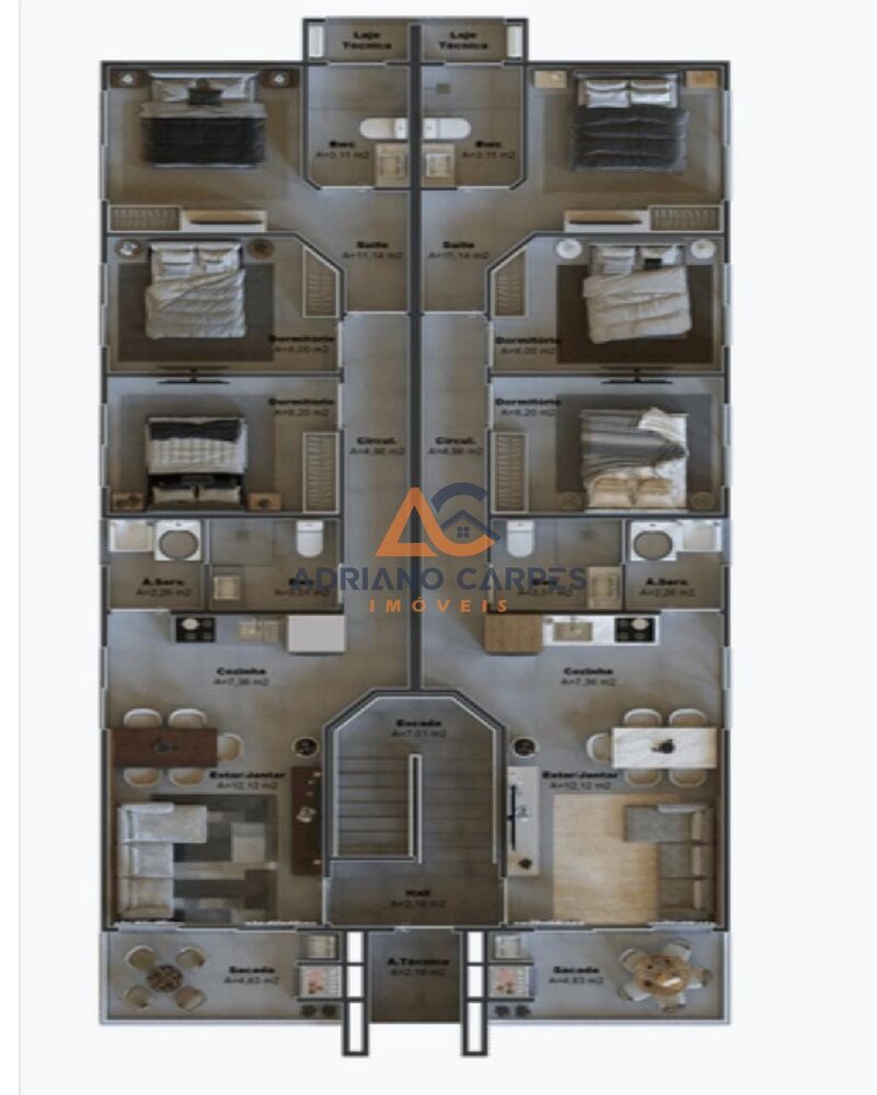 Apartamento, 3 quartos, 73 m² - Foto 5