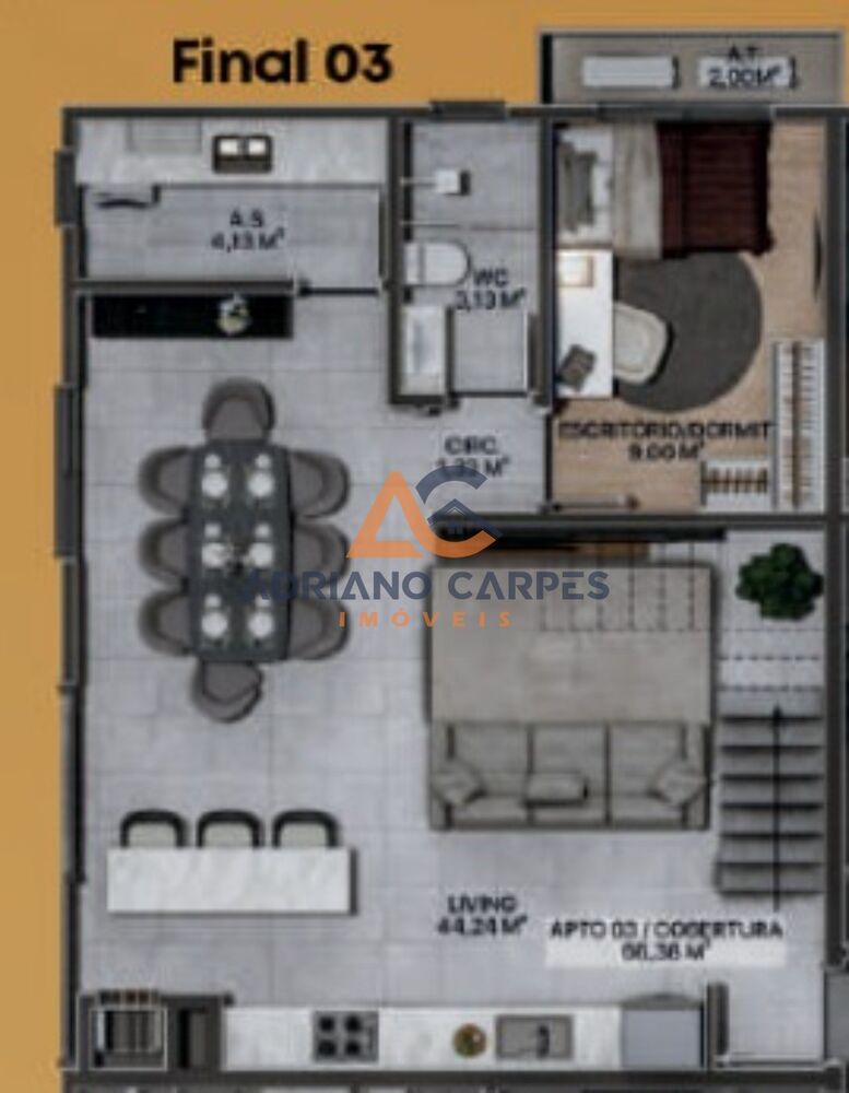 Apartamento, 3 quartos, 101 m² - Foto 13