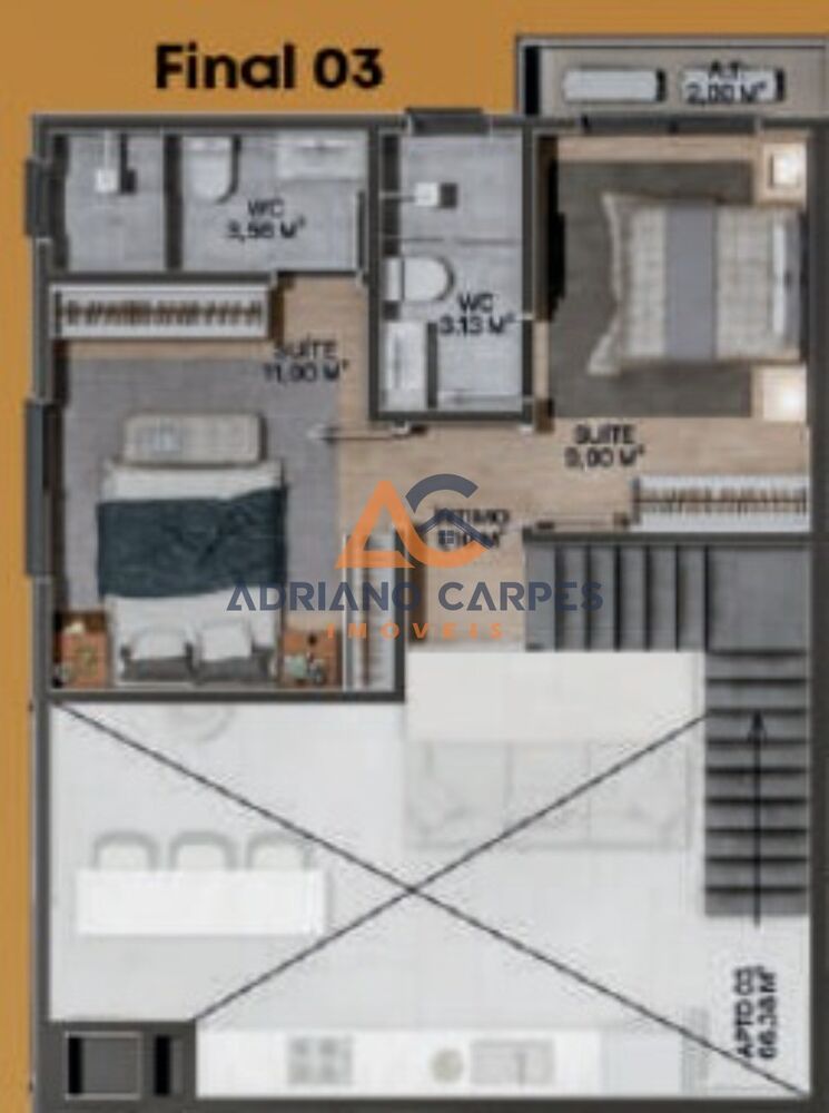 Apartamento, 3 quartos, 101 m² - Foto 14