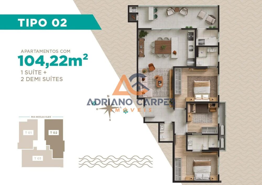 Apartamento, 3 quartos - Foto 4