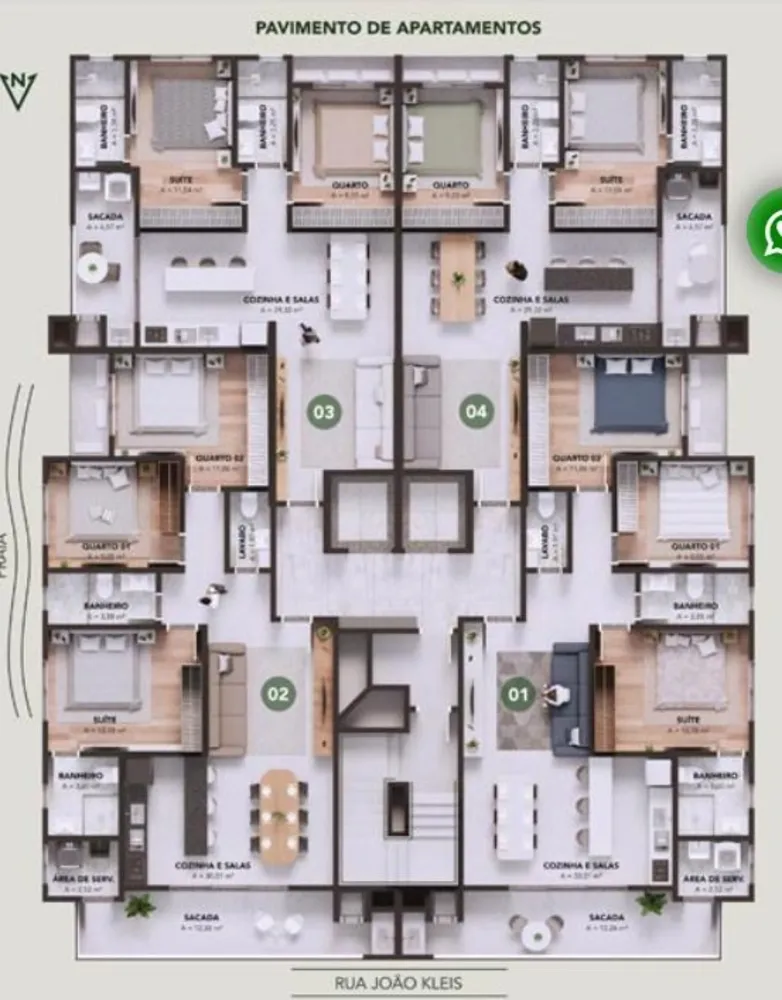 Apartamento, 2 quartos - Foto 6