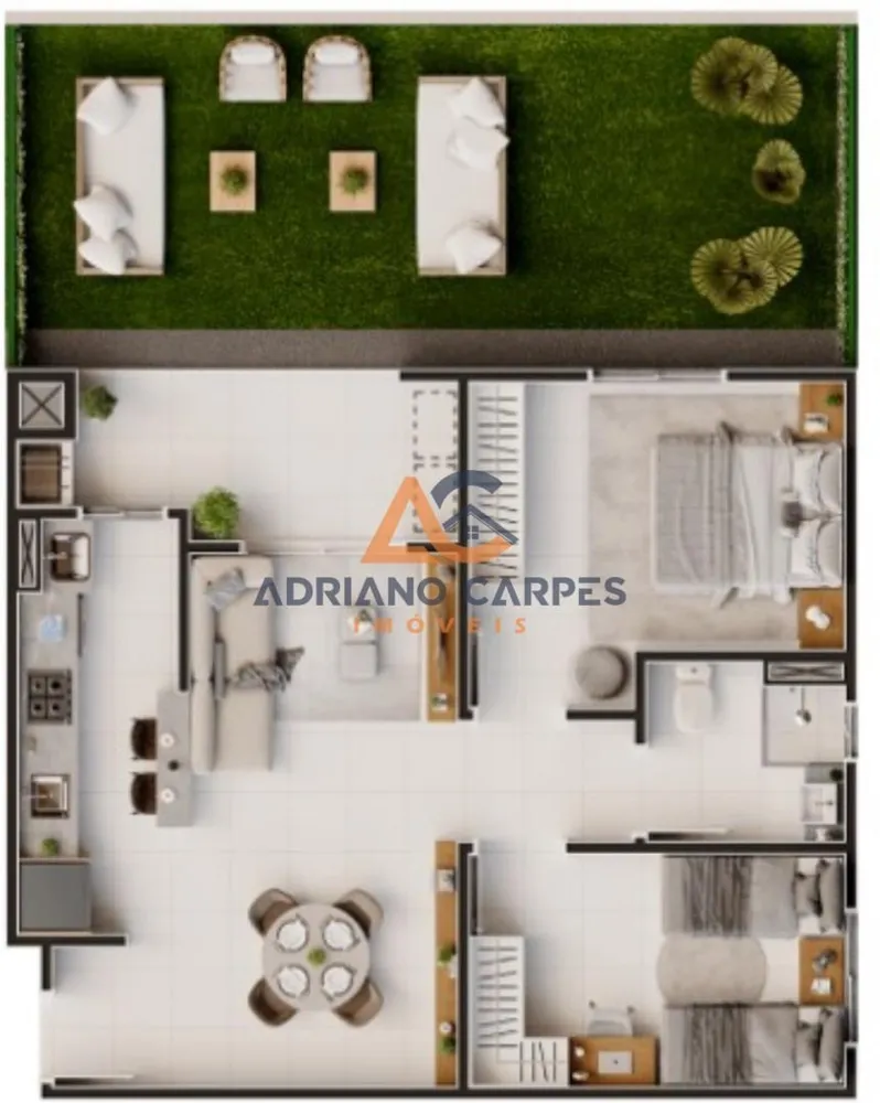 Apartamento, 2 quartos - Foto 10