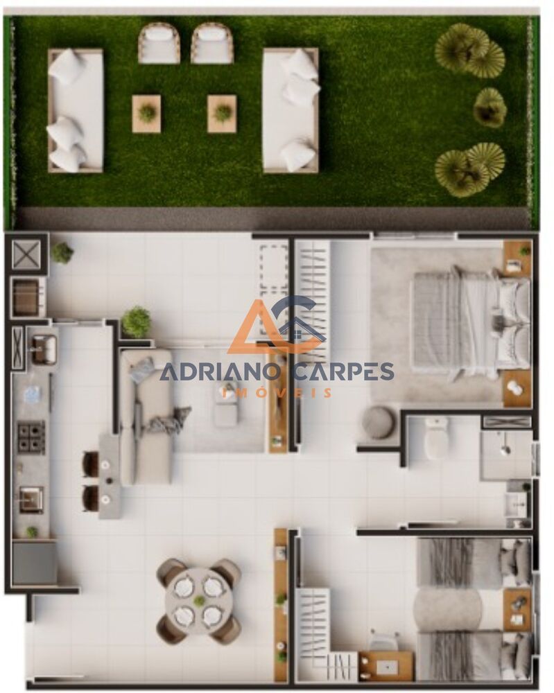 Apartamento, 2 quartos - Foto 2