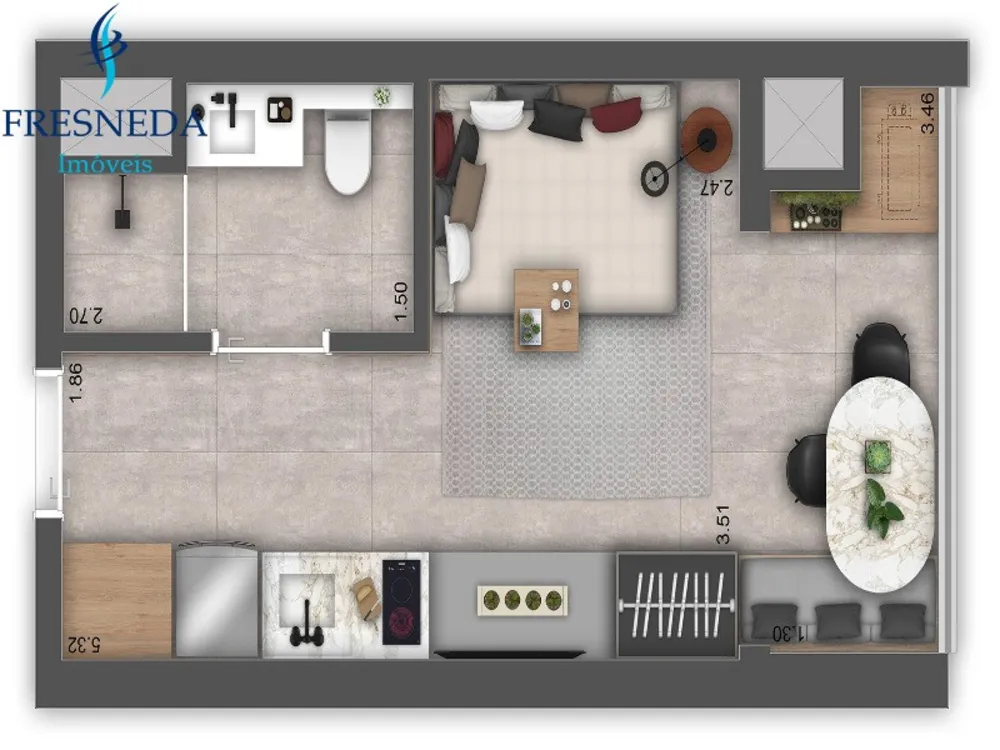 Apartamento, 3 quartos, 80 m² - Foto 4
