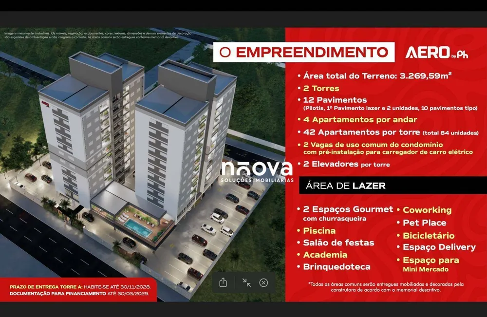 Apartamento, 3 quartos, 77 m² - Foto 1